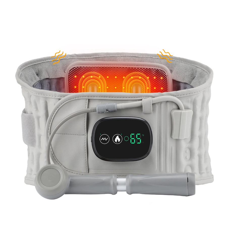 Decompression Heated Lumbar Massage Brace