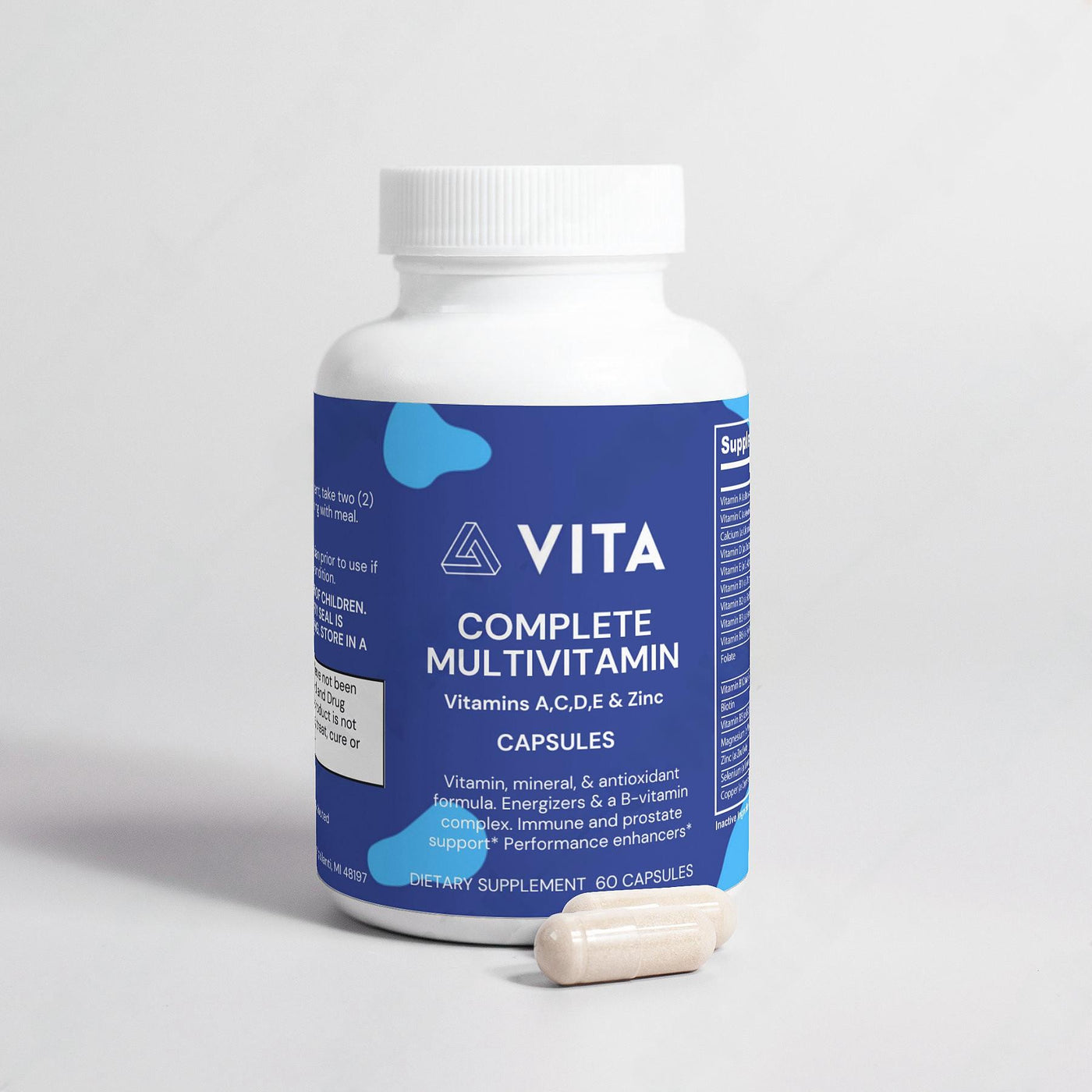 Vitamin A,C,D,E & Zinc Complete Multivitamin