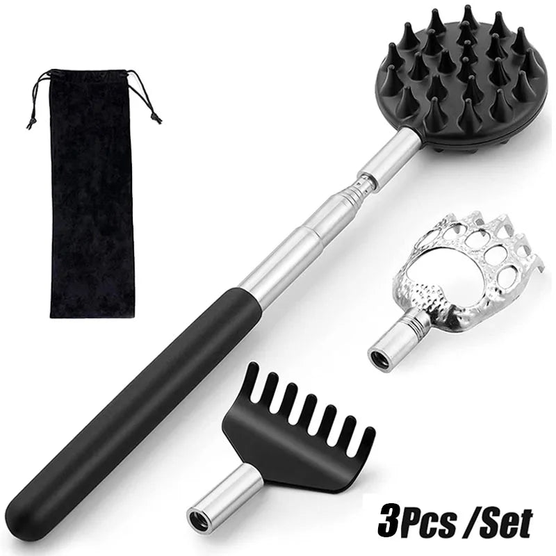 3Pcs Detachable Back Scratcher