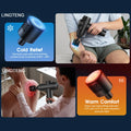 Hot & Cold Percussion Massage Gun — Deep Tissue Recovery for Back & Neck