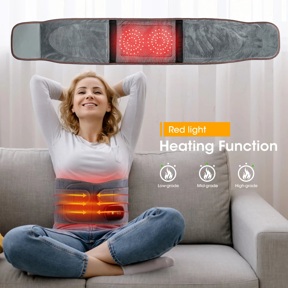 Infrared Heating Vibrating Waist Massager