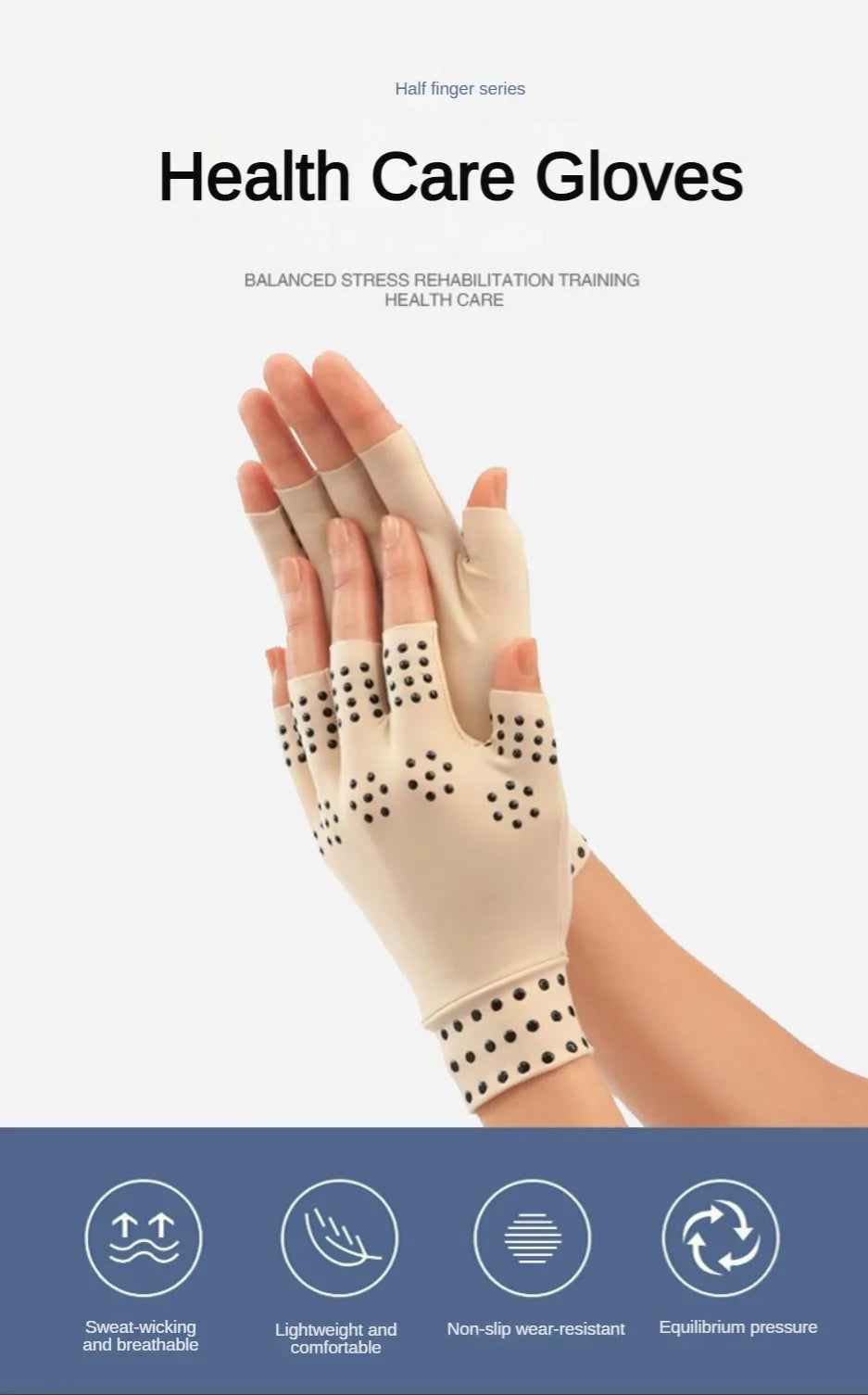 Anti-Arthritis Copper Compression Gloves