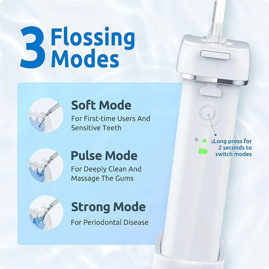 Compact Portable Water Flosser