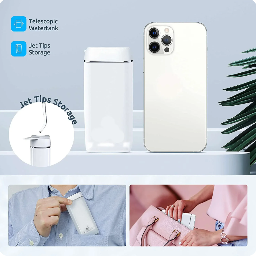 Compact Portable Water Flosser