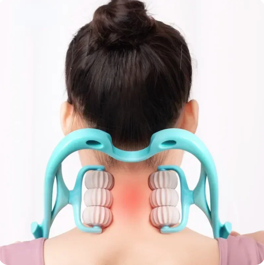 Dual Point Roller Neck & Shoulder Massager