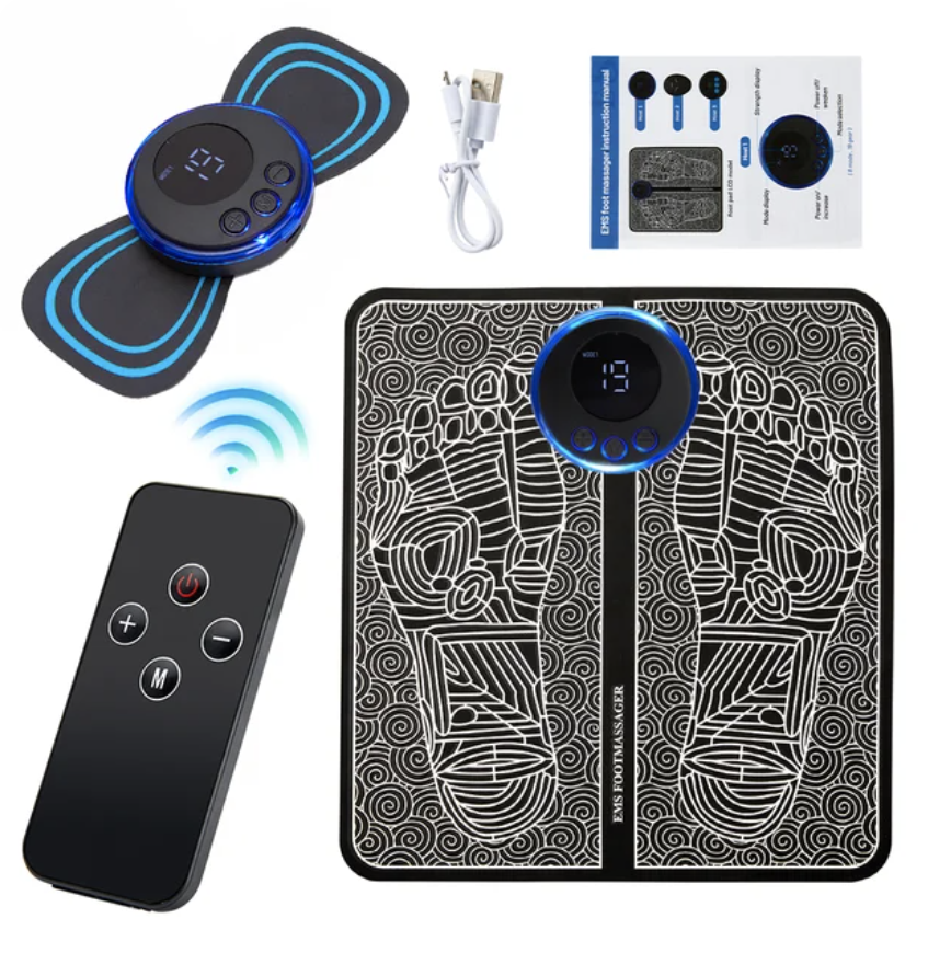 Electric EMS Foot Massager Pad