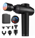 Hot & Cold Percussion Massage Gun — Deep Tissue Recovery for Back & Neck