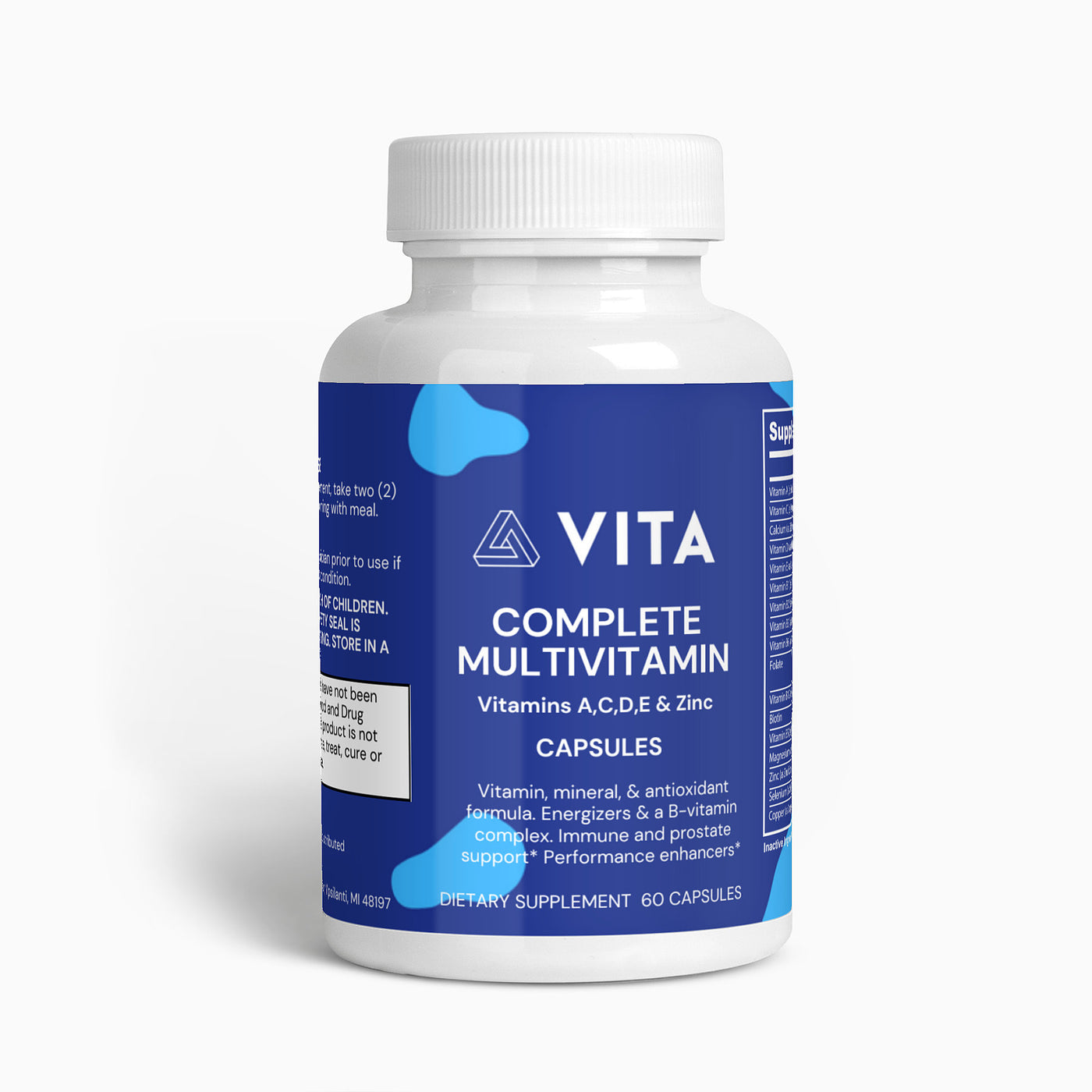 Vitamin A,C,D,E & Zinc Complete Multivitamin